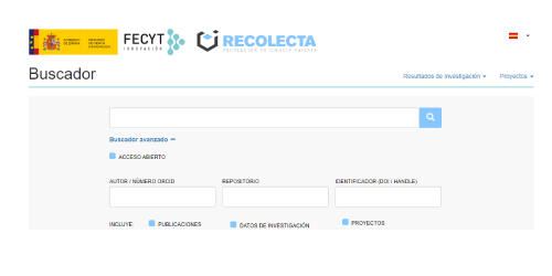 Buscador Recolecta