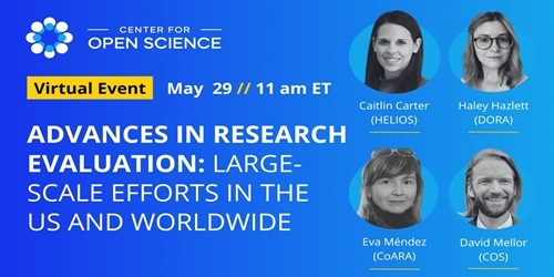 Advances in Research Evaluation: Large-Scale Efforts in the US and Worldwide Advances in Research Evaluation: Large-Scale Efforts in the US and Worldwide