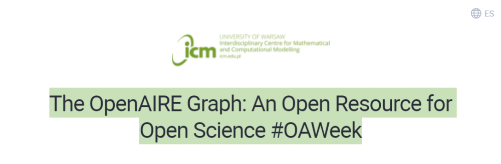 The OpenAIRE Graph: An Open Resource for Open Science #OAWeek The OpenAIRE Graph: An Open Resource for Open Science #OAWeek