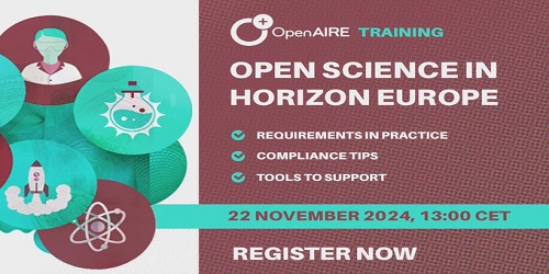 Horizon Europe Open Science requirements in practice Horizon Europe Open Science requirements in practice