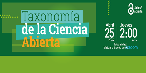 Taxonomía de la Ciencia Abierta Taxonomía de la Ciencia Abierta