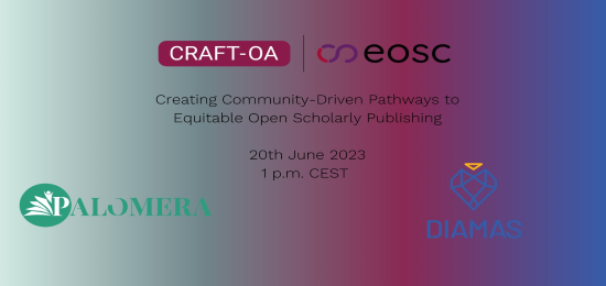 WEBINAR: CRAFT-OA, DIAMAS, and PALOMERA WEBINAR: CRAFT-OA, DIAMAS, and PALOMERA
