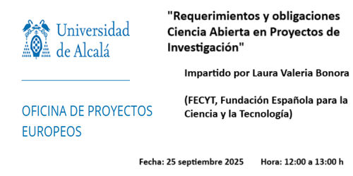 "Requerimientos y obligaciones Ciencia Abierta en Proyectos de Investigación" 