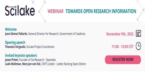 Towards Open Research Information Towards Open Research Information