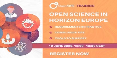 12th Horizon Europe Open Science requirements in practice
