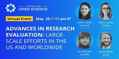 Advances in Research Evaluation: Large-Scale Efforts in the US and Worldwide Advances in Research Evaluation: Large-Scale Efforts in the US and Worldwide