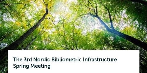 The 3rd Nordic Bibliometric Infrastructure Spring Meeting