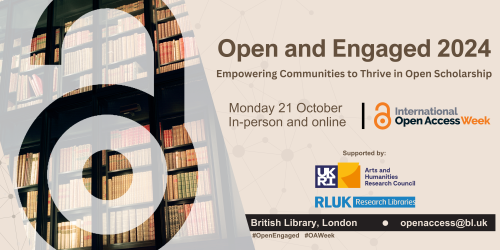 Open and Engaged 2024: Empowering Communities to Thrive in Open Scholarship Open and Engaged 2024: Empowering Communities to Thrive in Open Scholarship