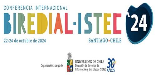13ª Conferencia Internacional BIREDIAL-ISTEC sobre Bibliotecas y Repositorios Digitales 13ª Conferencia Internacional BIREDIAL-ISTEC sobre Bibliotecas y Repositorios Digitales