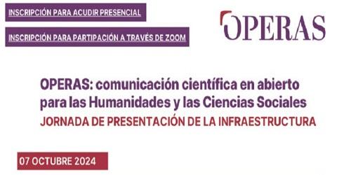 OPERAS: comunicación científica en abierto para las humanidades y las ciencias sociales OPERAS: comunicación científica en abierto para las humanidades y las ciencias sociales