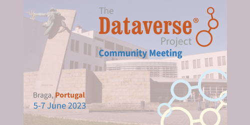 Dataverse Community Meeting 2023 Dataverse Community Meeting 2023