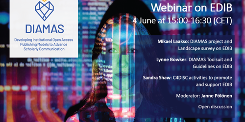 DIAMAS Webinar on Equity, Diversity, Inclusion and Belonging (EDIB) DIAMAS Webinar on Equity, Diversity, Inclusion and Belonging (EDIB)