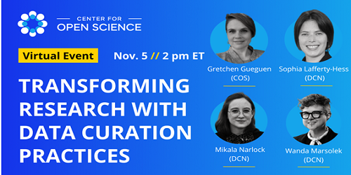 Transforming Research with Data Curation Practices Transforming Research with Data Curation Practices