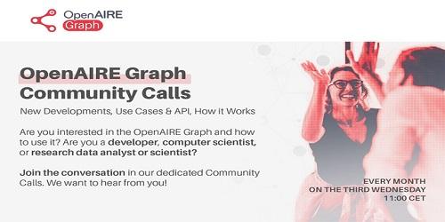 OpenAIRE Graph Community Call OpenAIRE Graph Community Call