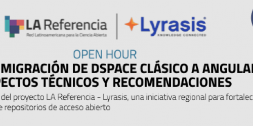 Webinar "Plan de Migración de DSpace a Angular: Aspectos Técnicos y Recomendaciones"