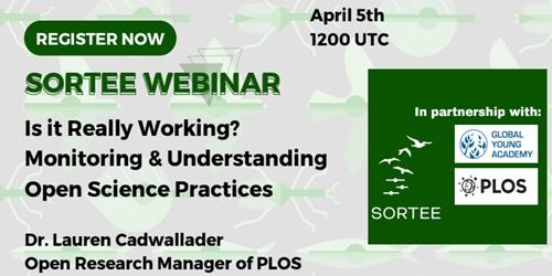 SORTEE Webinar: Is it Really Working? Monitoring and Understanding Open Science Practices SORTEE Webinar: Is it Really Working? Monitoring and Understanding Open Science Practices
