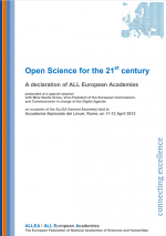 ALLEA Declaration on Open Science ALLEA Declaration on Open Science